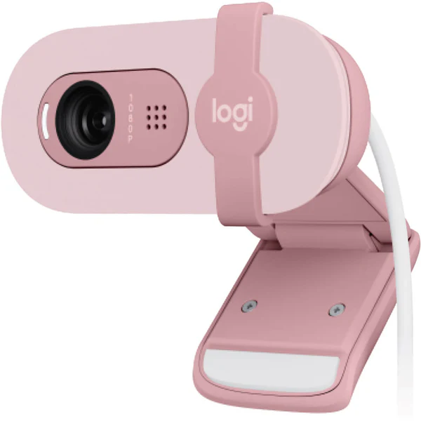 Logitech BRIO 100 Full HD 1080p Webcam in Pakistan — Rose, main view (1 of 6)