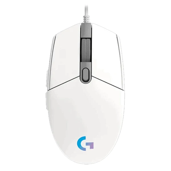 Logitech G102 LIGHTSYNC Gaming Mouse in Pakistan — White, main view (1 of 2)