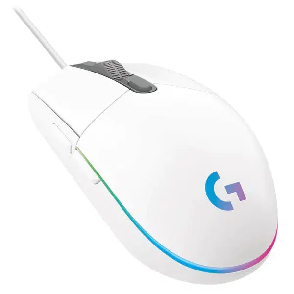 Logitech G102 LIGHTSYNC Gaming Mouse in Pakistan — White, view 2 of 2