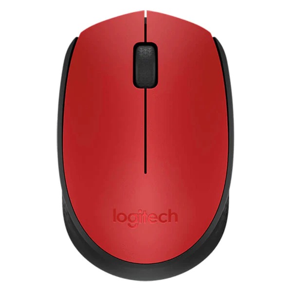 Logitech M171 Wireless Mouse in Pakistan — Red, main view (1 of 1)