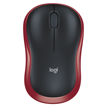 Logitech M185 Wireless Mouse in Pakistan — Red, main view (1 of 1)