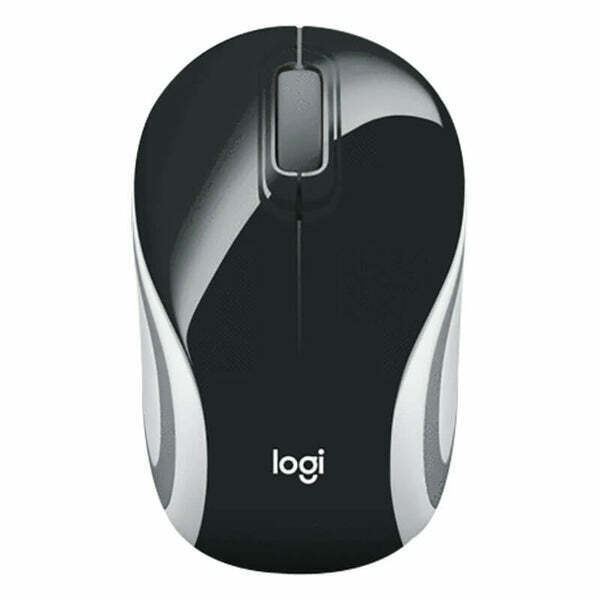 Logitech M187 Mini Wireless Ultra Portable Mouse in Pakistan — Black, main view (1 of 3)