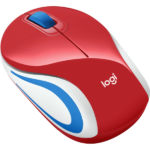 Logitech M187 Mini Wireless Ultra Portable Mouse in Pakistan — Red, view 2 of 4