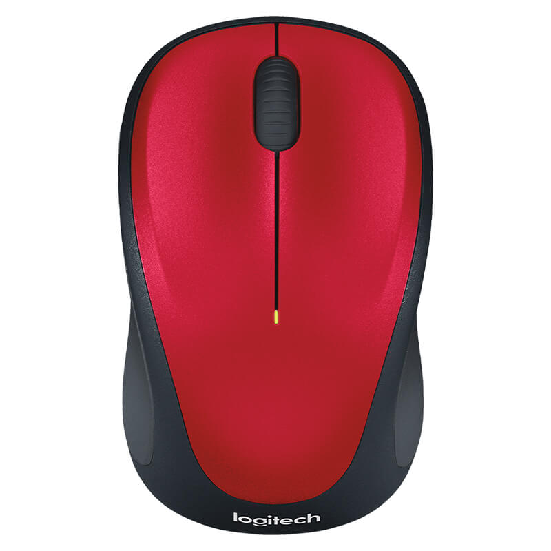 Logitech M235 Wireless Mouse in Pakistan — Red, main view (1 of 3)