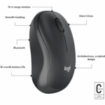 Logitech M240 Silent Bluetooth Wireless Mouse in Pakistan — Graphite, view 5 of 8