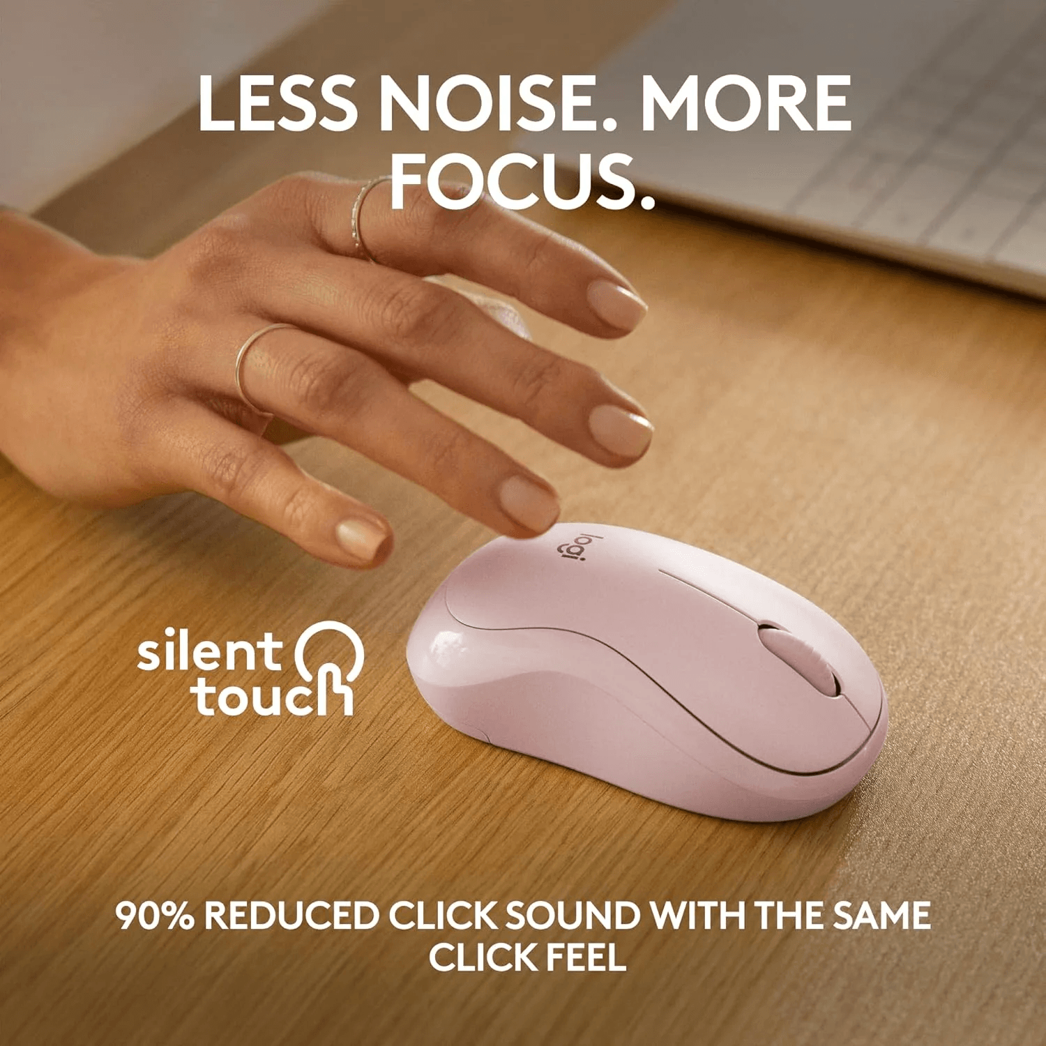 Logitech M240 Silent Bluetooth Wireless Mouse in Pakistan — Rose, view 2 of 8