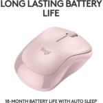 Logitech M240 Silent Bluetooth Wireless Mouse in Pakistan — Rose, view 6 of 8