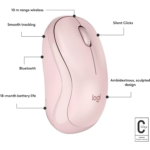 Logitech M240 Silent Bluetooth Wireless Mouse in Pakistan — Rose, view 8 of 8