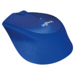 Logitech M331 Wireless Mouse - Silent in Pakistan — Blue, view 2 of 2