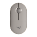 Logitech M350 Pebble Bluetooth Wireless Mouse - Silent in Pakistan — Sand, main view (1 of 1)
