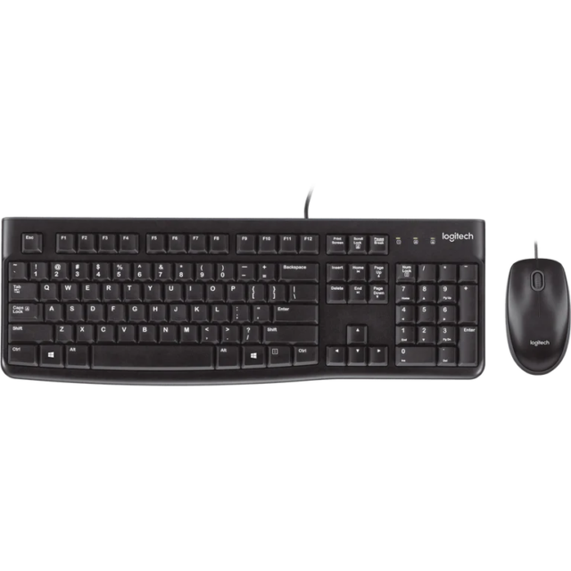 Logitech MK120 USB Keyboard & Mouse Combo