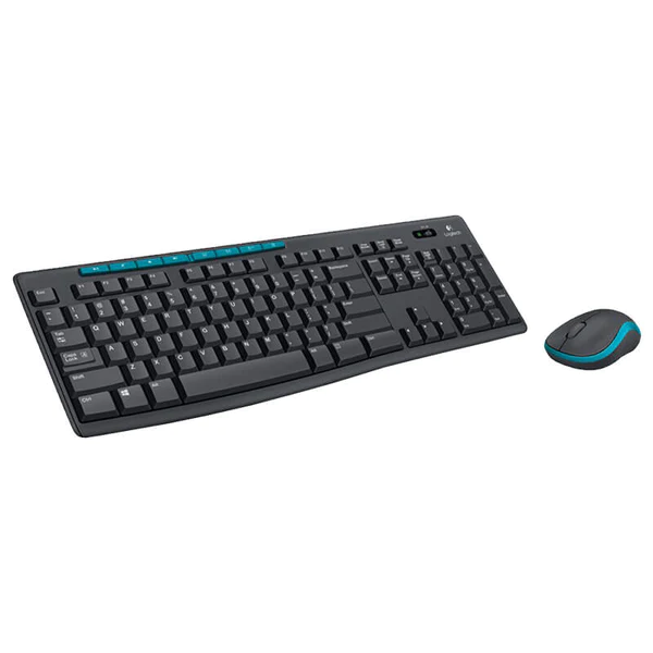 Logitech MK275 Black/Blue Wireless Keyboard & Mouse Combo in Pakistan, view 2