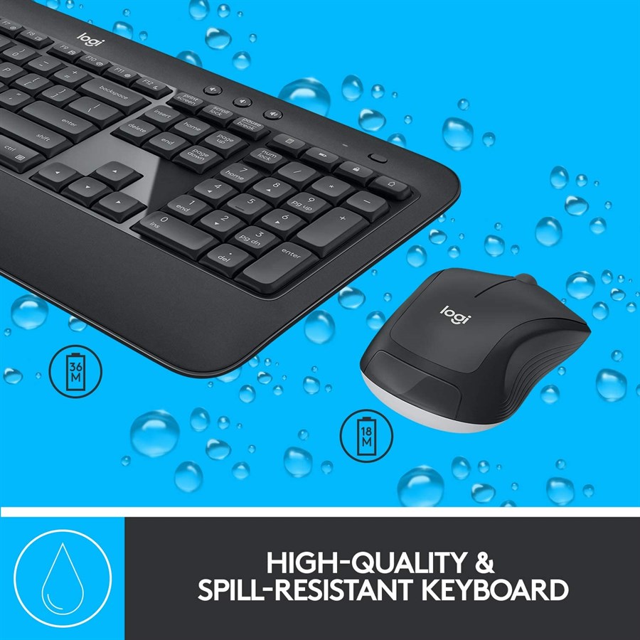 Logitech MK540 Wireless Keyboard & Mouse Combo in Pakistan, view 7