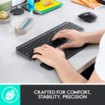 Logitech MX Keys Plus Advanced Wireless Illuminated Keyboard With Palm Rest in Pakistan, view 7