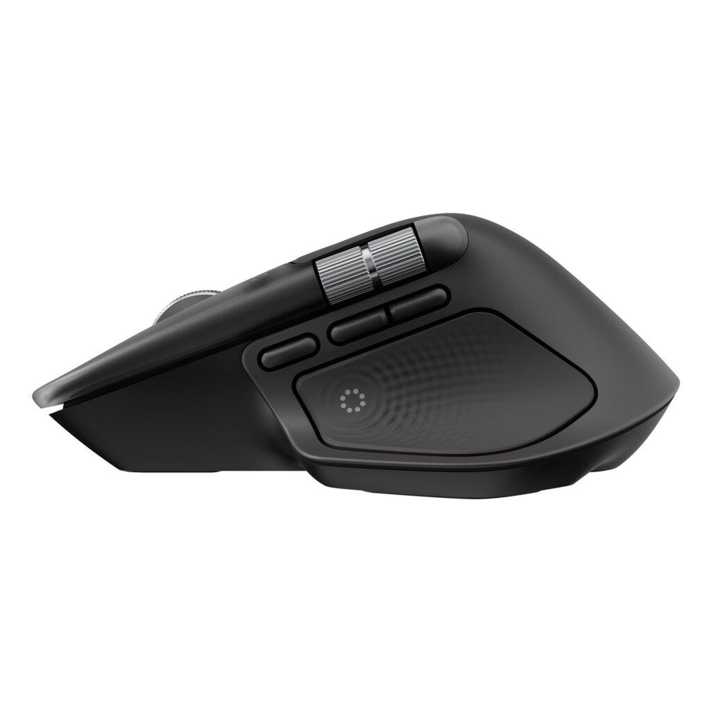 Logitech MX Master 4 Black profile view