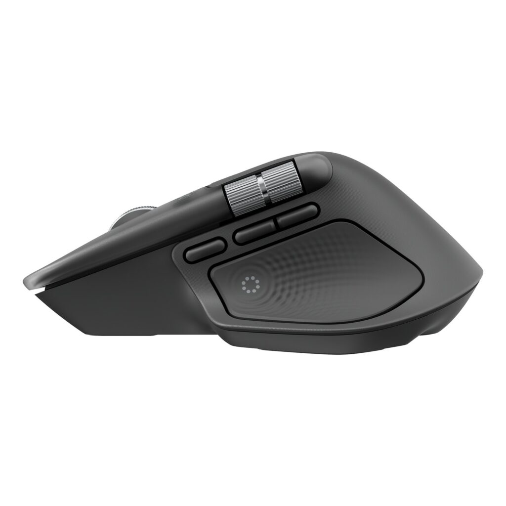 Logitech MX Master 4 Graphite profile view