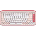 Logitech POP Icon Keys Bluetooth Keyboard in Pakistan — Rose & Off White, main view (1 of 5)