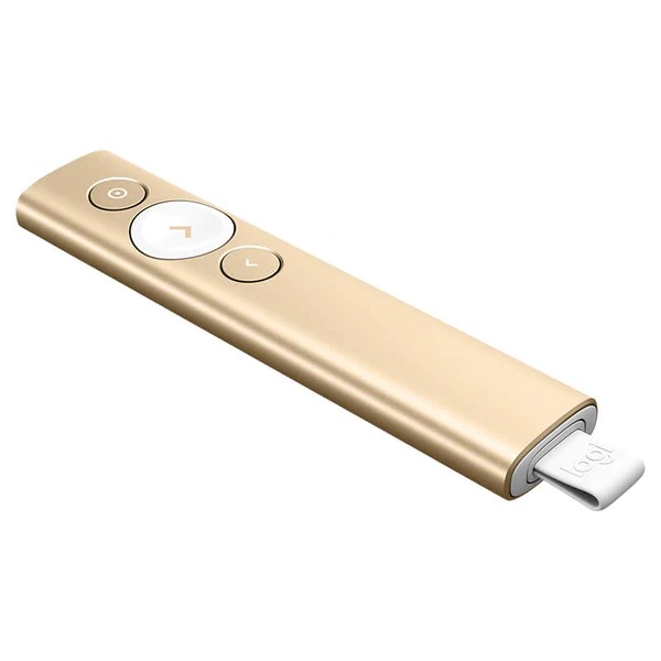 Logitech Spotlight Presentation Remote in Pakistan — Gold, main view (1 of 2)