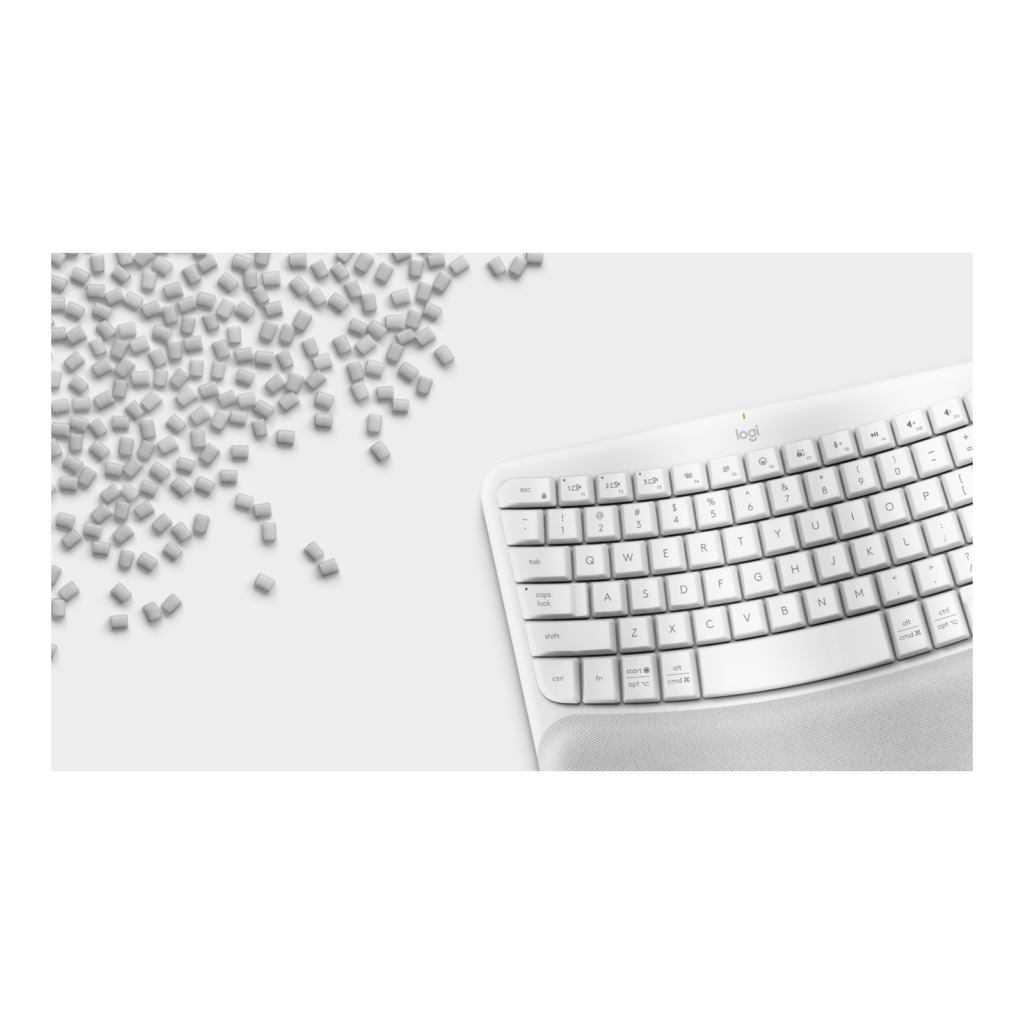 Logitech Wave Keys Off-White — Detail View